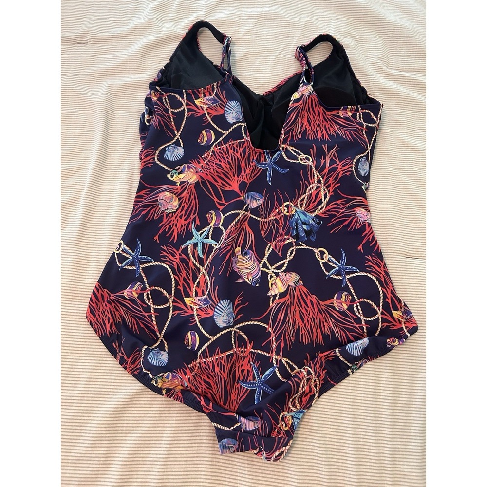 Miraclesuit Blockbuster One Piece 20 Swimsuit Sea Treasures Slimming Control - Picture 4 of 12
